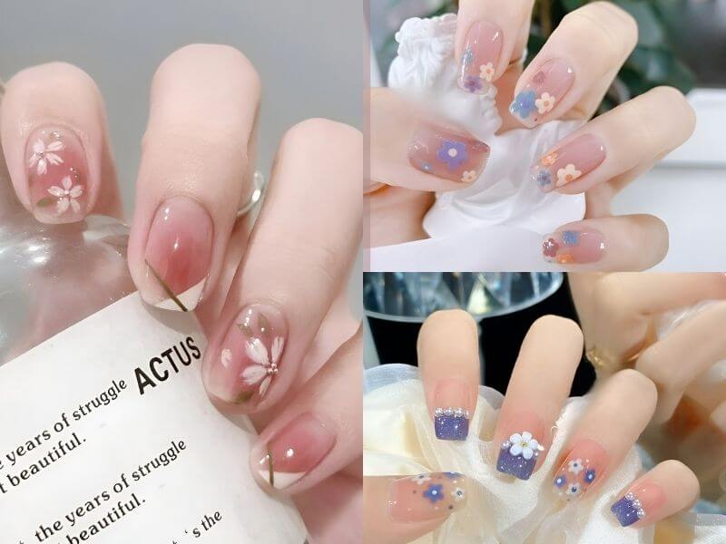 Top 20+ mẫu nail đẹp, đơn giản cho nàng theo style nhẹ nhàng