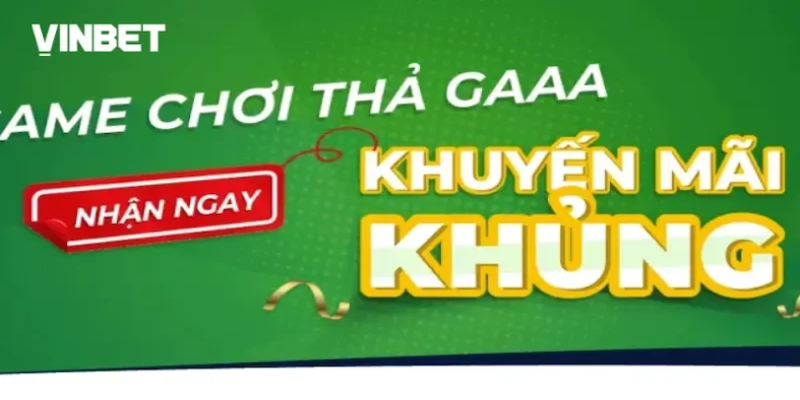 Các loại hình khuyến mãi tại Vinbet được cập nhật mới nhất