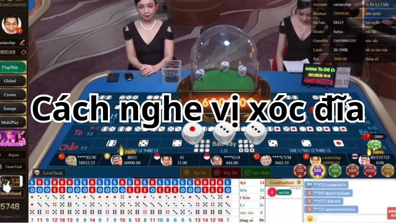 Mẹo đánh xóc đĩa trên điện thoại qua nghe vị